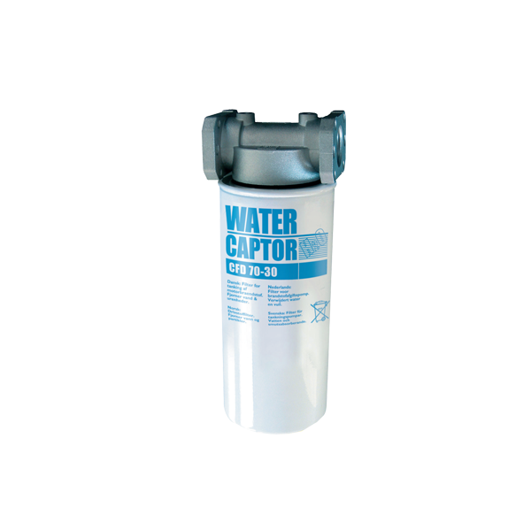 Filtre à gasoil à absoption d'eau avec support 1″ et filtre 30